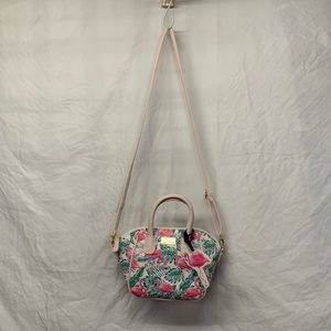 NWOT. Betsy Johnson Flamingo bag.